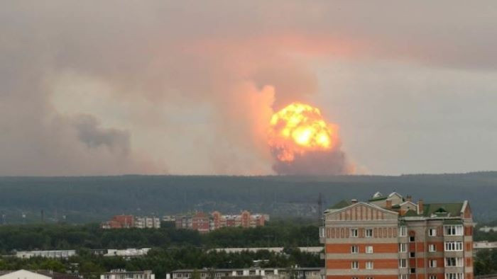 Експлозии избухнаха в района на Харков в Украйна тази нощ. Това